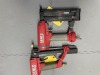 SENCO PNEUMATIC TOOLS - SLX20SP STAPLER - 3/8''-1 1/2'' / FINISH PRO XP FINISH NAILER - 5/8''-2 1/8'' NAILS (BOTH VERY GOOD CONDITION) - 2