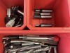 ASSORTED ROUTER BITS IN MILWAUKEE PACKOUT CASE (MOSTLY NEW) - 2