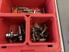 ASSORTED ROUTER BITS IN MILWAUKEE PACKOUT CASE (MOSTLY NEW) - 2