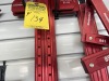 ASSORTED SIZE WOODPECKERS T-SQUARES, CENTER SCALES, JOINERS, SQUARES, COMBINATION SQUARES, ETC (ALL VERY GOOD CONDITION) - 3