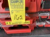 MILWAUKEE PACKOUTS WITH CONTENTS - PICTURE HOOKS, SHELF HOLDERS, #8 WACKER HEAD & SELF-TAPPING SCREWS - 5