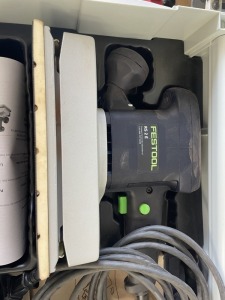 FESTOOL RS2 E-PLUS ORBITAL SANDER WITH CASE (VERY GOOD CONDITION)