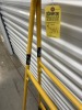 METALTECH SCAFFOLD UNIT WITH PLATFORM & SAFETY RAILINGS - 6' HIGH - 2