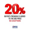 20% BUYER'S PREMIUM IS ADDED TO THE BID PRICE - NO EXCEPTIONS - 2