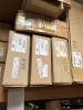 BOXES ASSORTED WASHER & DRYER PARTS - WE3X77 (COVER), 5300165317 (PUMPS), WE03X25314 (BEARINGS), ETC - 2