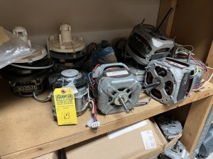 ASSORTED MOTORS - DISHWASHER, WASHER, DRYER & MORE - 806300 (DISHWASHER), IKH41KT10BS (WASHER), D893 (WASHER), ETC