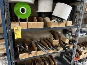 ASSORTED WATER HEATER ELEMENTS (2 SHELVES)