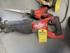 MILWAUKEE TOOLS - 2420-20 HACKZALL RECIPROCATING SAW (NO BATTERY) / 2722-20 SAWZALL (NO BATTERY) (BOTH GOOD CONDITION)