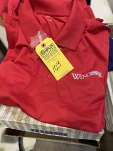 PORT AUTHORITY SPORT TECH WINCORE SHIRTS - MEDIUM / LARGE