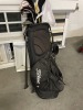 LOT TITLEIST GOLF BAG WITH 16 GOLF CLUBS - TAYLOR MADE BURNER SUPERFAST 2.0 / PING GMAX / RBZ - 2