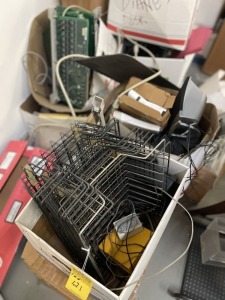 LOT OFFICE SUPPLIES - COMPUTER PARTS, SPEAKERS, ETC