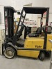 YALE GLC050TGNUAE084 FORKLIFT - 5,000LB CAPACITY / LPG / 3 STAGE / SIDE SHIFT / TILT / 13,251 HOURS - SERIAL No. E187V14883X