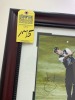 FRAMED PICTURES & SCHEDULE - AUGUSTA NATIONAL #13 - SIGNED ADAM SCOTT (2008 MASTERS) - 36x17 - 3