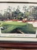 FRAMED PICTURES & SCHEDULE - AUGUSTA NATIONAL #13 - SIGNED ADAM SCOTT (2008 MASTERS) - 36x17 - 5