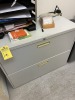 LATERAL FILE CABINETS WITH 2 DRAWERS