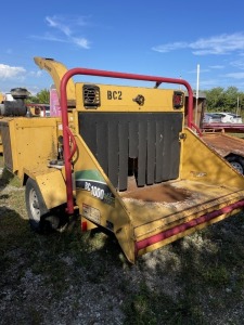 2013 VERMEER BC1000XL BRUSH CHIPPER - VIN #1VRY11190D1020140 (STARTS / RUNS) ***TITLED ASSET***ADDITIONAL FEES APPLY FOR TRANSFER TITLE/TAG***