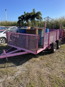 TRAILER - 6x12 / DUAL AXLE / WITH SIDES