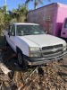 2005 CHEVY SILVERADO PICKUP TRUCK - VIN #1GCEC14X85Z238644 (NOT RUNNING / INTERIOR VERY ROUGH CONDITION / HOLES IN DASHBOARD / DRIVER SEAT TORN / REAR BED DOOR MISSING HANDLE / DRIVER SIDE REAR LENS CRACKED / MISSING LIGHTS FOR LICENSE PLATE / HOLES IN RE - 4