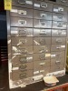 DRAWERS RIMOLDI PARTS - BOBBIN HOLDERS, PLATES, FILTERS, GUIDES, SCREWS, ETC