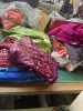 TOTES, BAGS & PILES OF FABRIC - 3