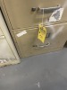 ASSORTED FILE CABINETS WITH 2 DRAWERS - 3