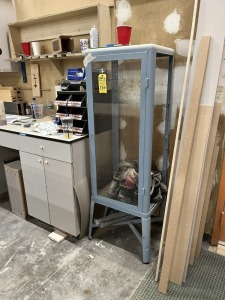 GLASS & METAL CABINET