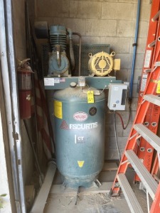 FS CURTIS COMPRESSOR WITH HEAVY DUTY TUBING - 7.5HP / 230V / 175PSI