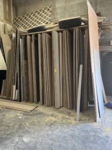 LOT ASSORTED SCRAP WOOD