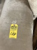 GREEN / TAN COUCH - APPROXIMATELY 111''L x 48''D - 2