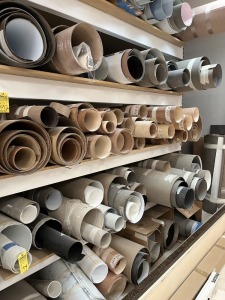 ASSORTED ROLLS VENEER (SHELF 3)
