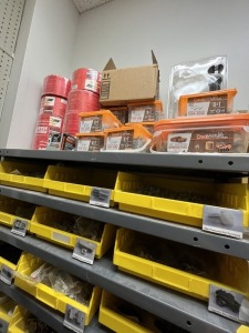BINS ASSORTED HARDWARE