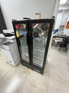 TRUE 2 DOOR GLASS COOLER