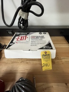 EXIT SIGN