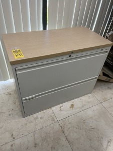 LATERAL FILE WITH 2 DRAWERS