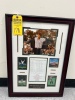 FRAMED GROUPING - THREE TIME MASTERS CHAMPION NICK FALDO - 24x18