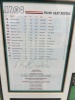 FRAMED GROUPING - THREE TIME MASTERS CHAMPION NICK FALDO - 24x18 - 2