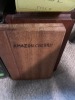 ASSORTED DECOR - WOOD BOOKS