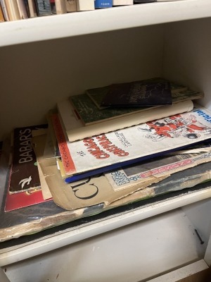 BOOKS & MANUALS (BACK / ROW 4)