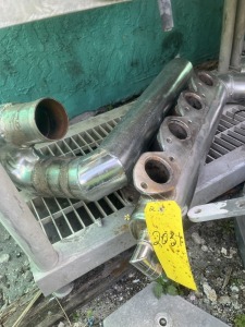 STAINLESS STEEL MARINE EXHAUST MANIFOLDS - CHEVY / FORD