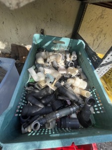 LOT ASSORTED - MARINE SINK, PARTS, FITTINGS, ETC