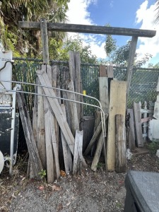 LOT ASSORTED WOOD