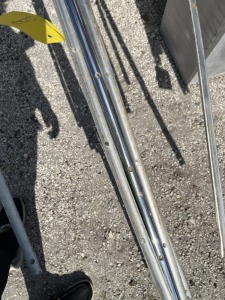 STAINLESS STEEL RUB RAILS