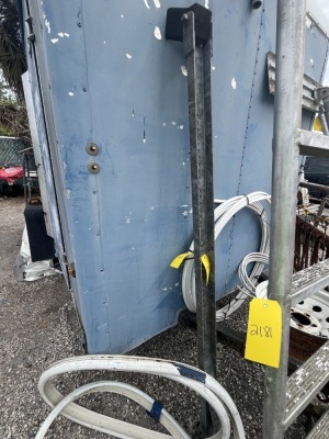 ASSORTED PIECES - 1- TRAILER PIECE / 1- RIM