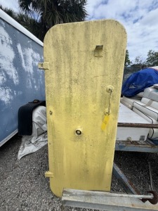 IRON TUGBOAT DOOR - YELLOW