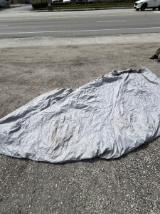 BOAT COVER - APPROXIMATELY 21' BOAT (INSIDE 2194)