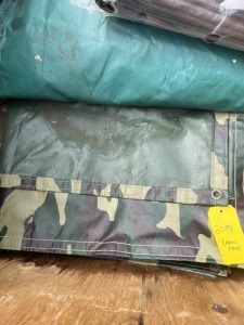 HEAVY DUTY CAMO TARP (INSIDE 2194)