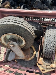 BINS ASSORTED WHEELS / TIRES