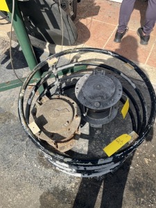 US NAVY SPOTLIGHT GUARD RING TABLE BASE