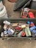 LOT ASSORTED PAINT ITEMS - ROLLERS, TRAYS, TROWELERS, PAINT, ETC - 2