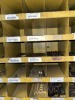 KAR PRODUCTS YELLOW 136-BIN BOLT BIN WITH CONTENTS - NUTS, BOLTS, WASHERS, ETC - 3